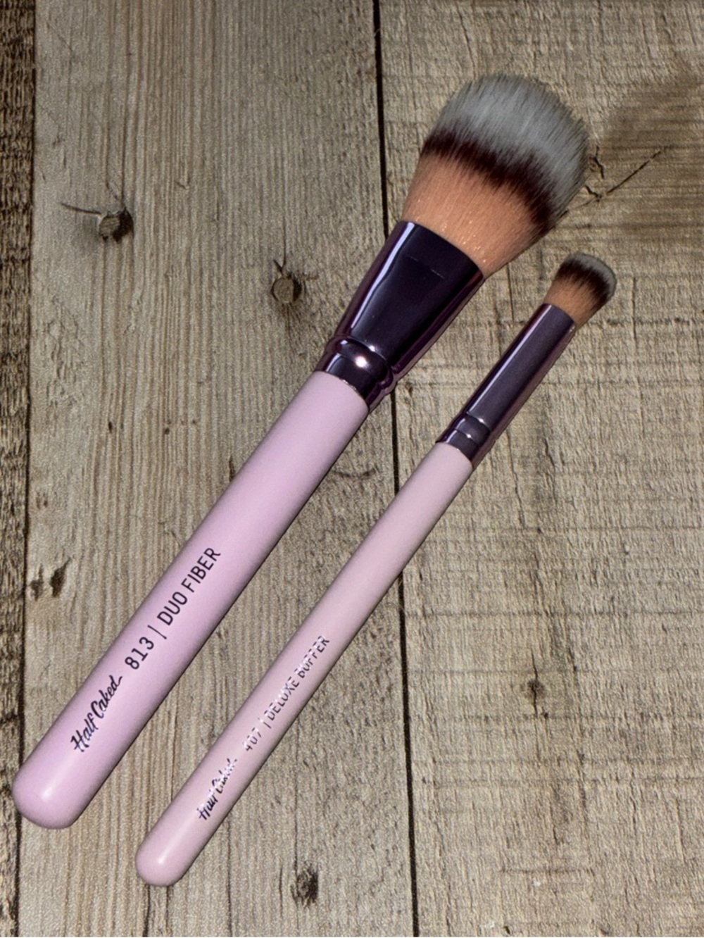 Half Caked 2pc Makeup Brush Set